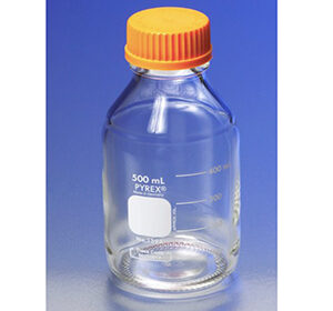 Corning - Pyrex - Round Media Storage Bottles, with Screw Cap