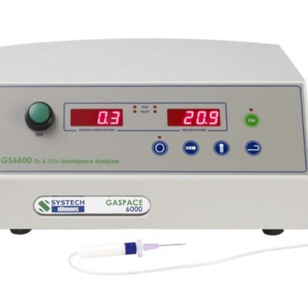 Systech Illinois - Carbon dioxide and oxygen headspace gas analyzer